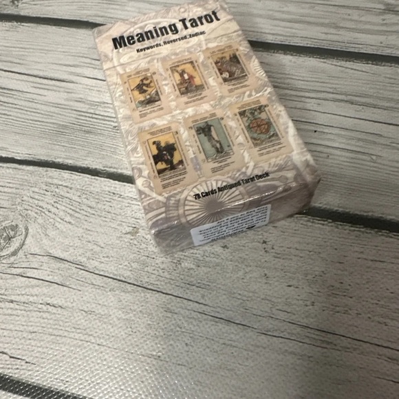 Beginner Tarot Cards with Meaning on It Keyword Tarot Deck Reversed Zodic New - Picture 7 of 10
